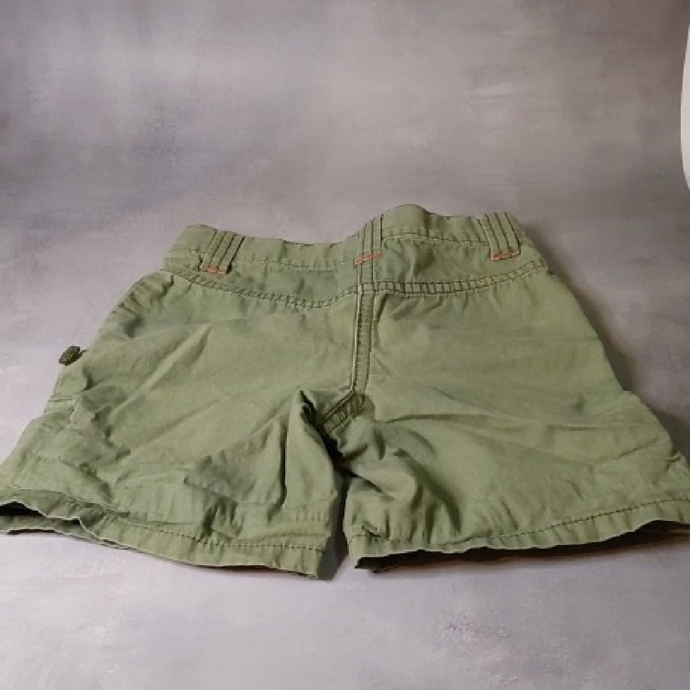 SOLD-Gymboree Olive Green Shorts - Picture 3 of 5